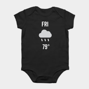 Friday Weather Costume Baby Bodysuit